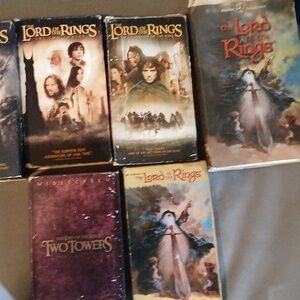 The Lord of the Rings VHS Collection